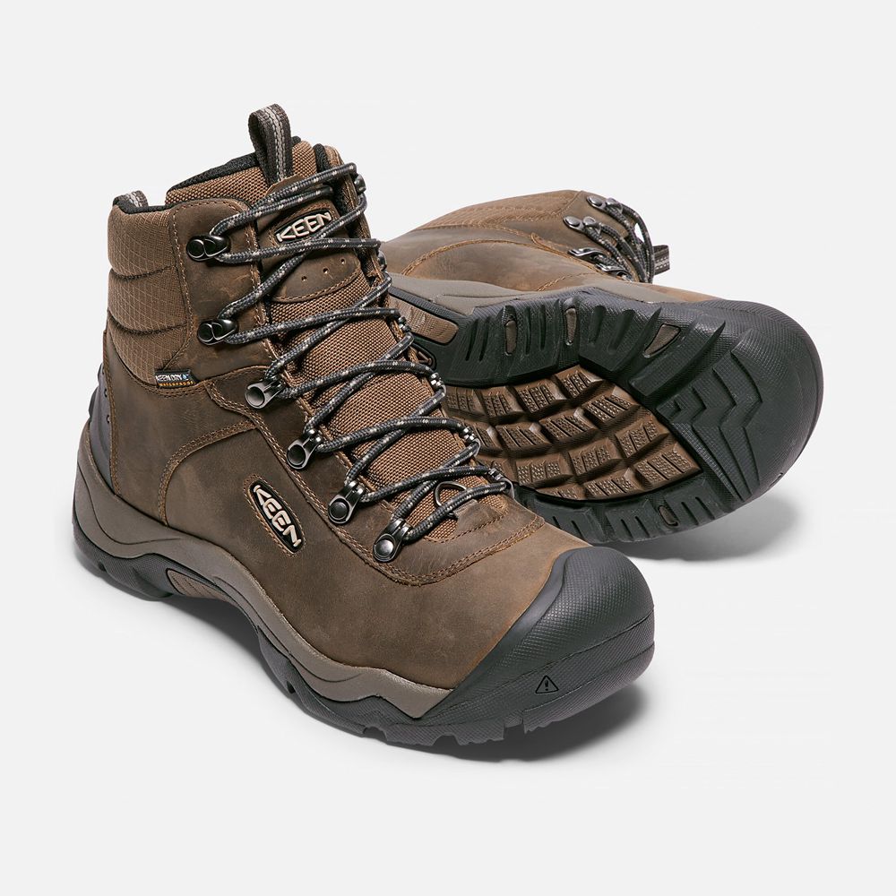 Keen Laarzen Heren Bruin - Revel Iii - 10478-QJWP